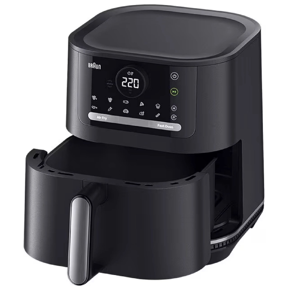 აეროგრილი Braun HF5050IBK, 2000W, 6L, Air Fryer, Black