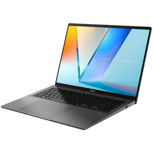 ნოუთბუქი Asus S3607QA-SH042W VivoBook S, 16", Snapdragon X1-26-100, 16GB, 512GB SSD, Integrated, W11H, Matte Gray