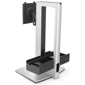 მონიტორის სადგამი Dell 482-BBFP Pro Slim OSS25, 19"-27", All-in-One Monitor Stand, Silver