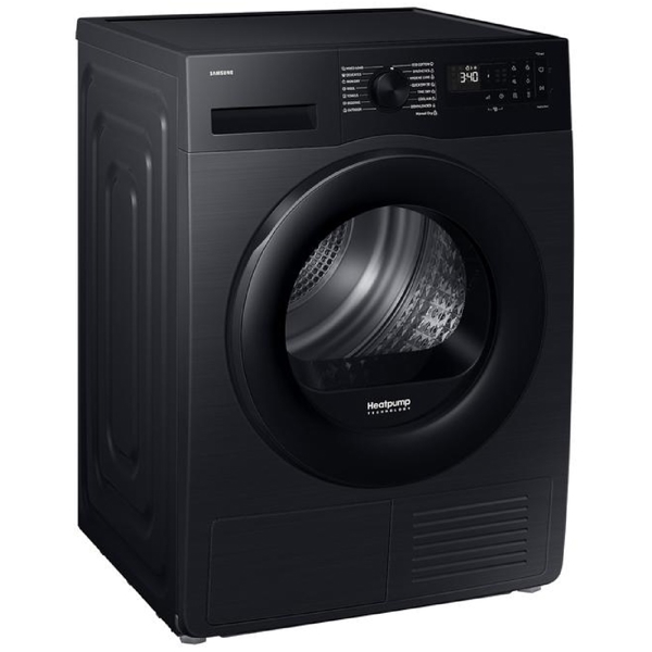 Washing Dryer Samsung DV90DG52A0ABLE, 9Kg, 64Db, Black