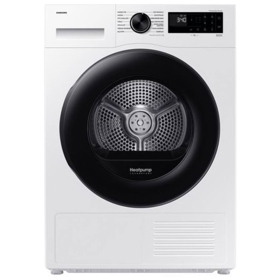 Washing Dryer Samsung DV90DG52A0TELE, 9Kg, 64Db, White