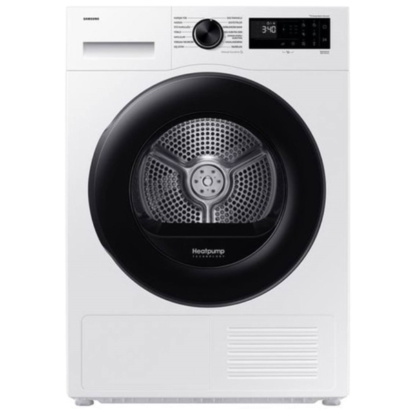 Washing Dryer Samsung DV90DG52A0TELE, 9Kg, 64Db, White