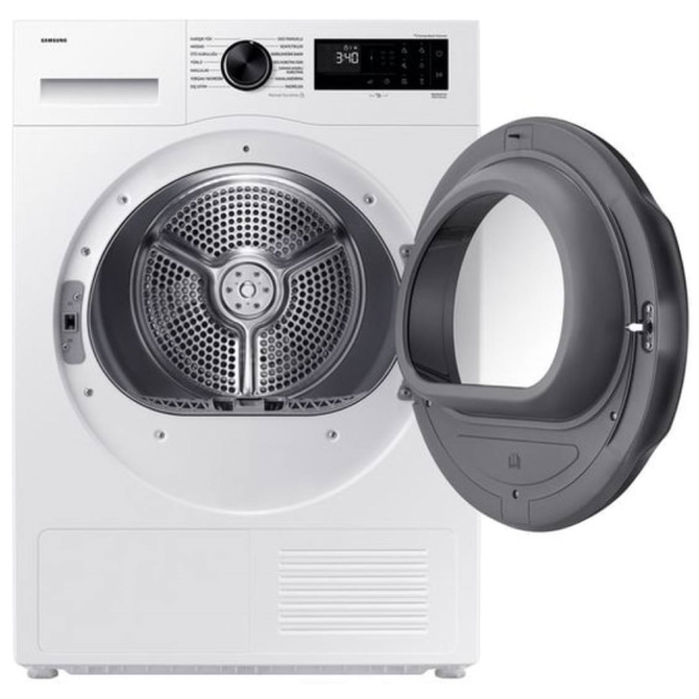 Washing Dryer Samsung DV90DG52A0TELE, 9Kg, 64Db, White
