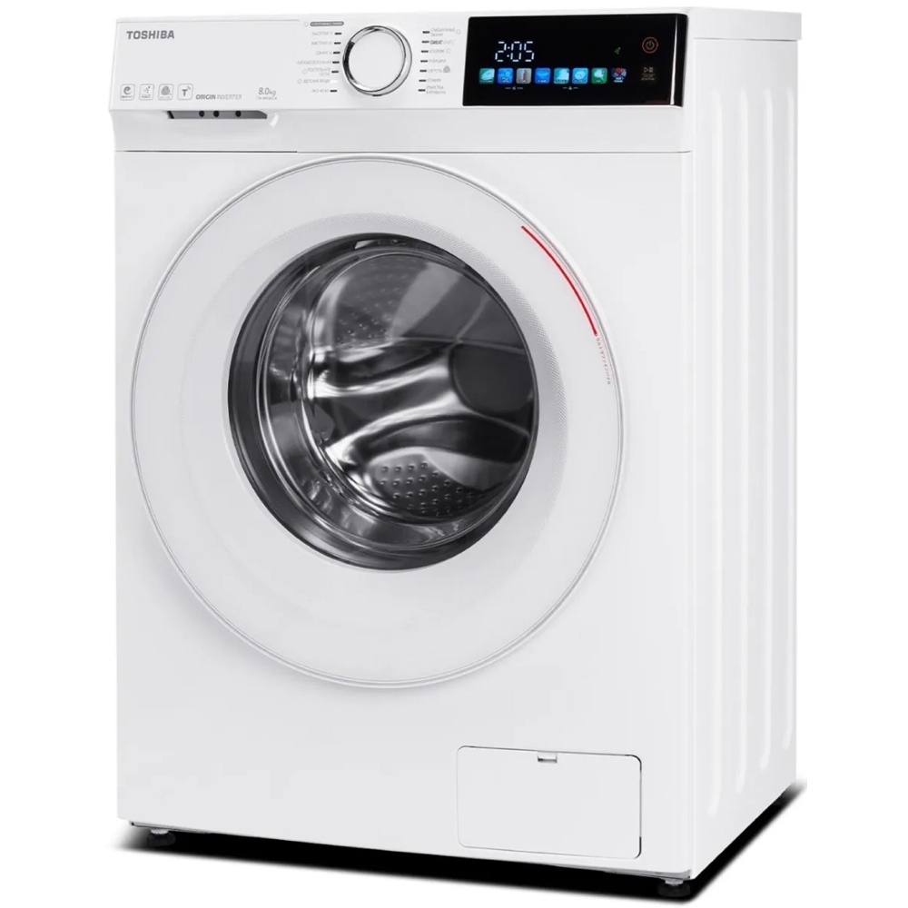 Washing Machine Toshiba TW-BN90C4UZ(WK), 8Kg, 1400Rpm, A, 72Db, White