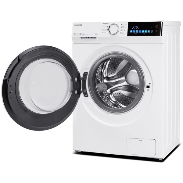 სარეცხი მანქანა Toshiba TW-BN90C4UZ(WK), 8Kg, 1400Rpm, A, 72Db, Washing Machine, White