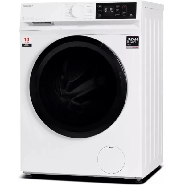 სარეცხი მანქანა Toshiba TW-BN80C2UZ(WK), 7Kg, 1200Rpm, A+++, 69Db, Washing Machine, White