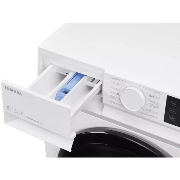 სარეცხი მანქანა Toshiba TW-BN80C2UZ(WK), 7Kg, 1200Rpm, A+++, 69Db, Washing Machine, White