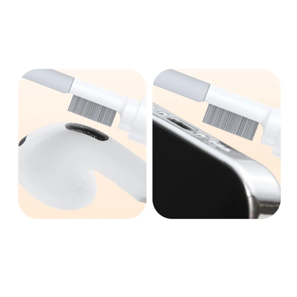 ყურსასმენის საწმენდი UGREEN CP01 (55292), 3-in-1 Earphone Cleaning Pen, White