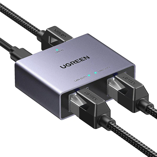 Gigabit Ethernet Splitter UGREEN NW301 (45311), Grey