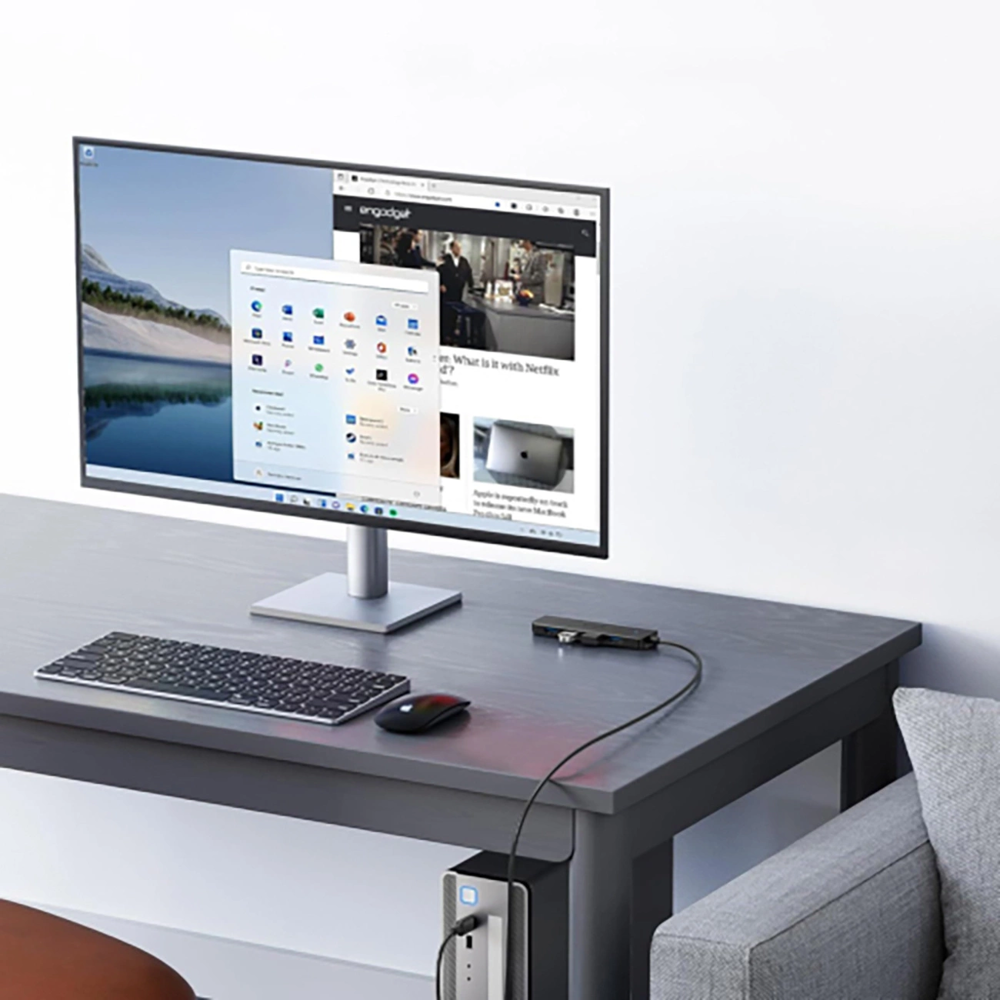 HUB UGREEN CM219 (35574), USB, Black