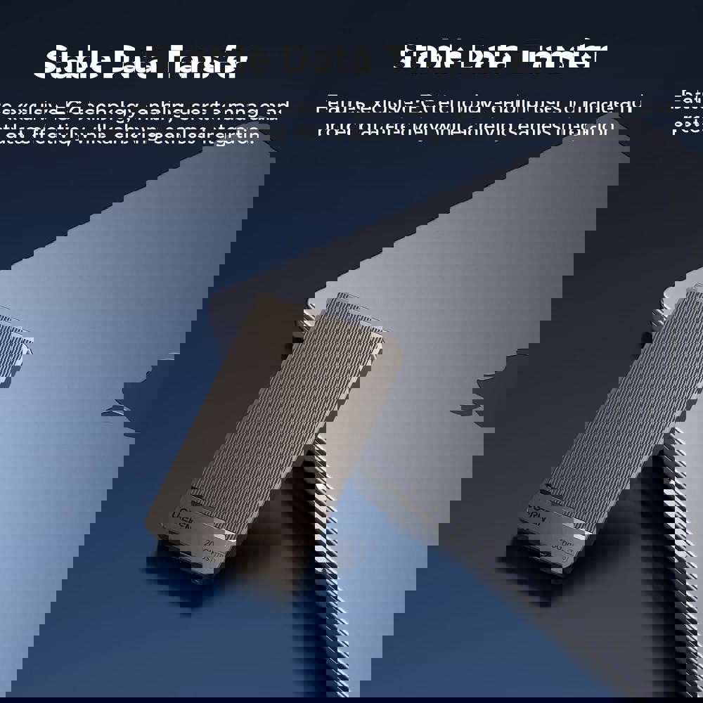 გარე მყარი დისკი UGREEN CM766 (35270), 1TB, External SSD, USB 3.1, Black