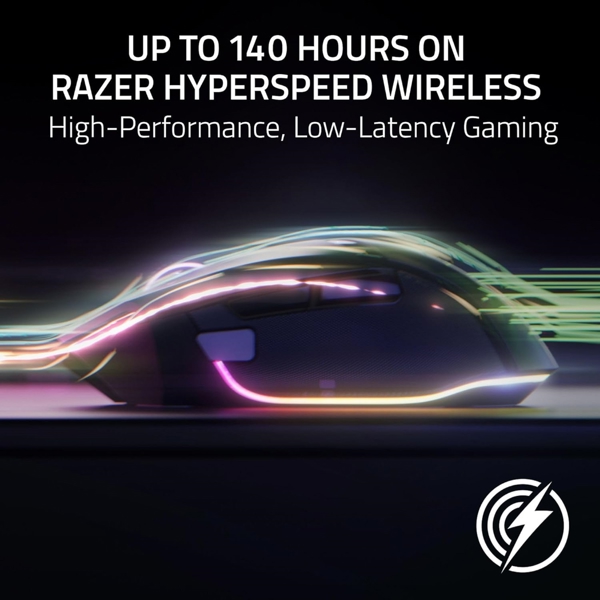 მაუსი Razer RZ01-05240100-R3G1 Basilisk V3 Pro 35K, Wireless, Bluetooth, USB, Gaming Mouse, Black