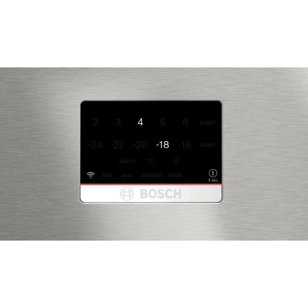 Refrigerator Bosch KGP86FIC0N, 624L, C, 36Db, No Frost, Silver