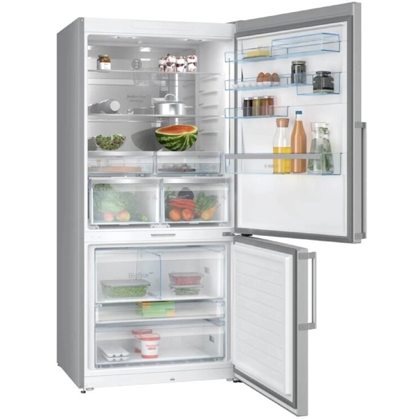 Refrigerator Bosch KGP86FIC0N, 624L, C, 36Db, No Frost, Silver