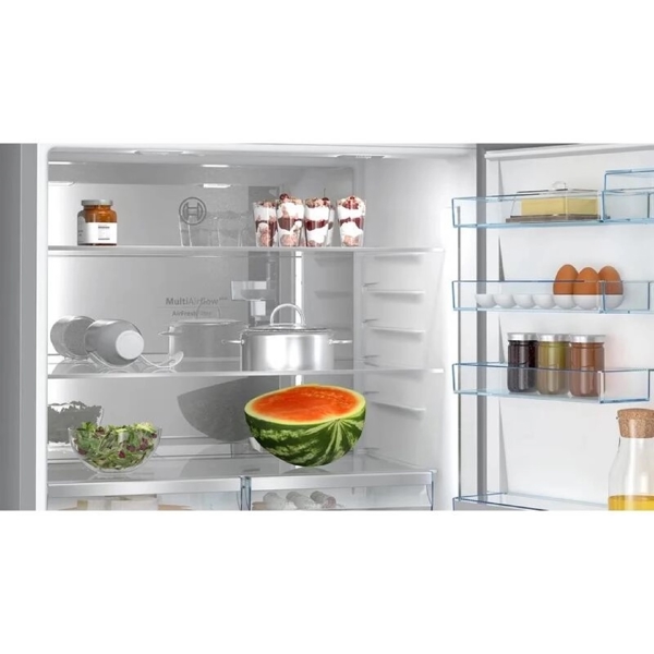 Refrigerator Bosch KGP86FIC0N, 624L, C, 36Db, No Frost, Silver