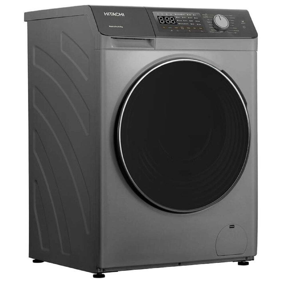 Washing+Dryer Machine Hitachi BD-D802HVOS, 8/5Kg, 1200Rpm, Silver