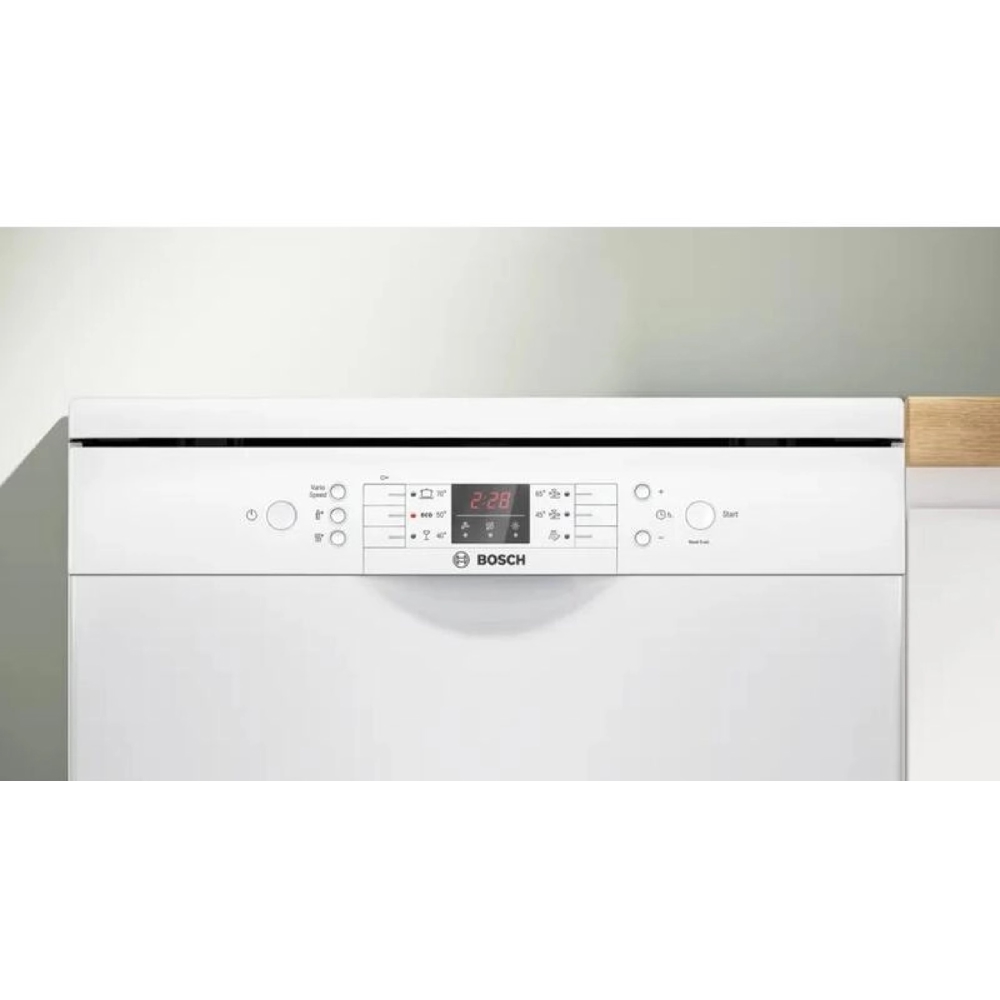 ჭურჭლის სარეცხი მანქანა Bosch SMS26DW00T, 48Dba, Dishwasher, White