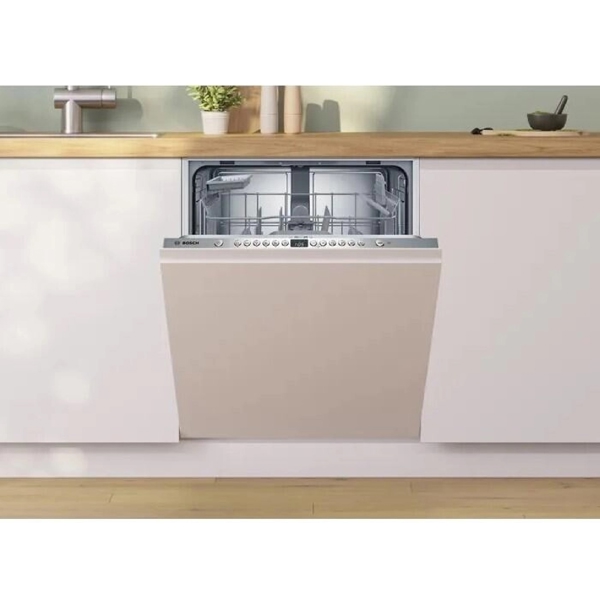 Built In Dishwasher Bosch SMV26DX00T, D, 48Dba, White