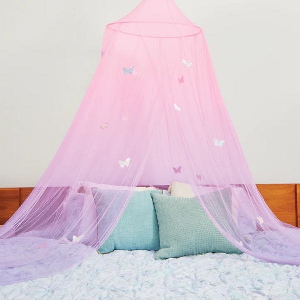 საბავშვო საწოლის ფარდა Make It Real 3C4G, Butterfly Ombre Canopy
