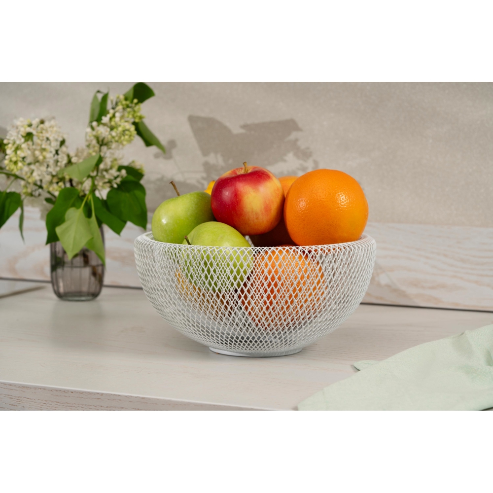 ხილის თასი Ardesto AR0902W Midori, Basket, White