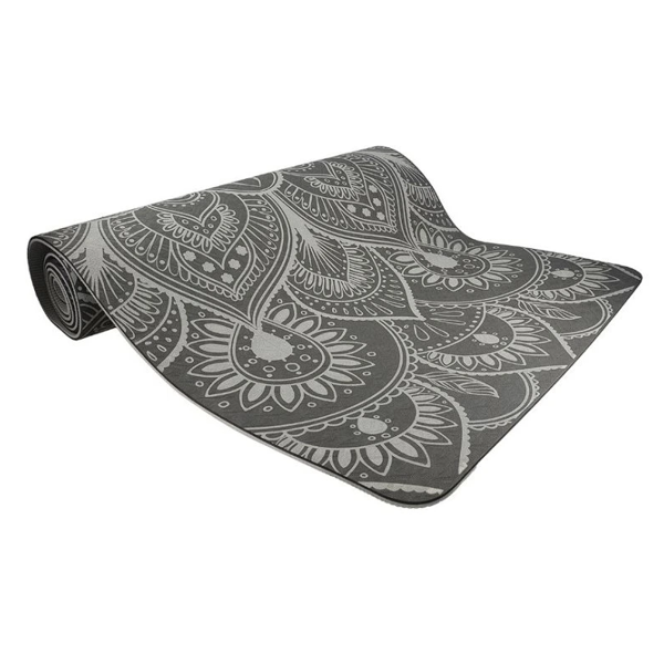 Yoga Mat Lifefit F-MAT-E23-06 MANDALA DUO, Black