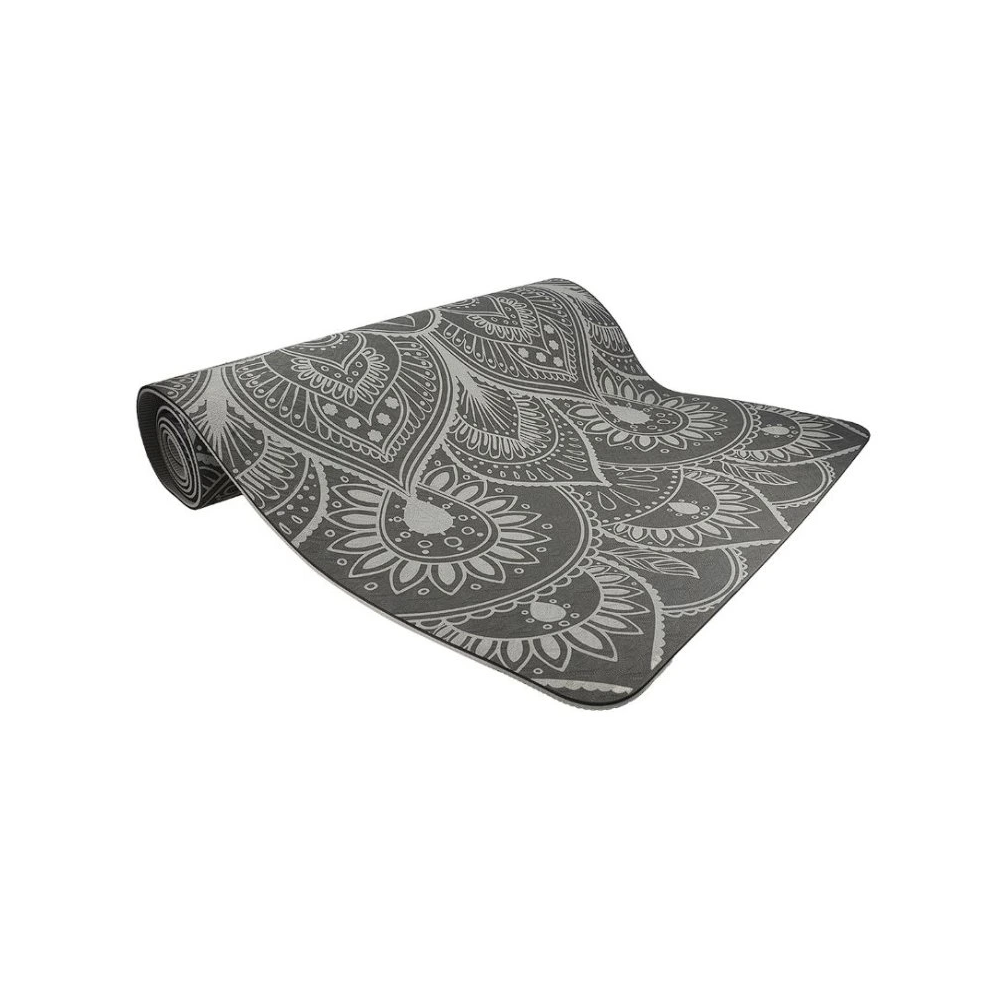 იოგას ხალიჩა Lifefit F-MAT-E23-06 MANDALA DUO, Yoga Mat, Black
