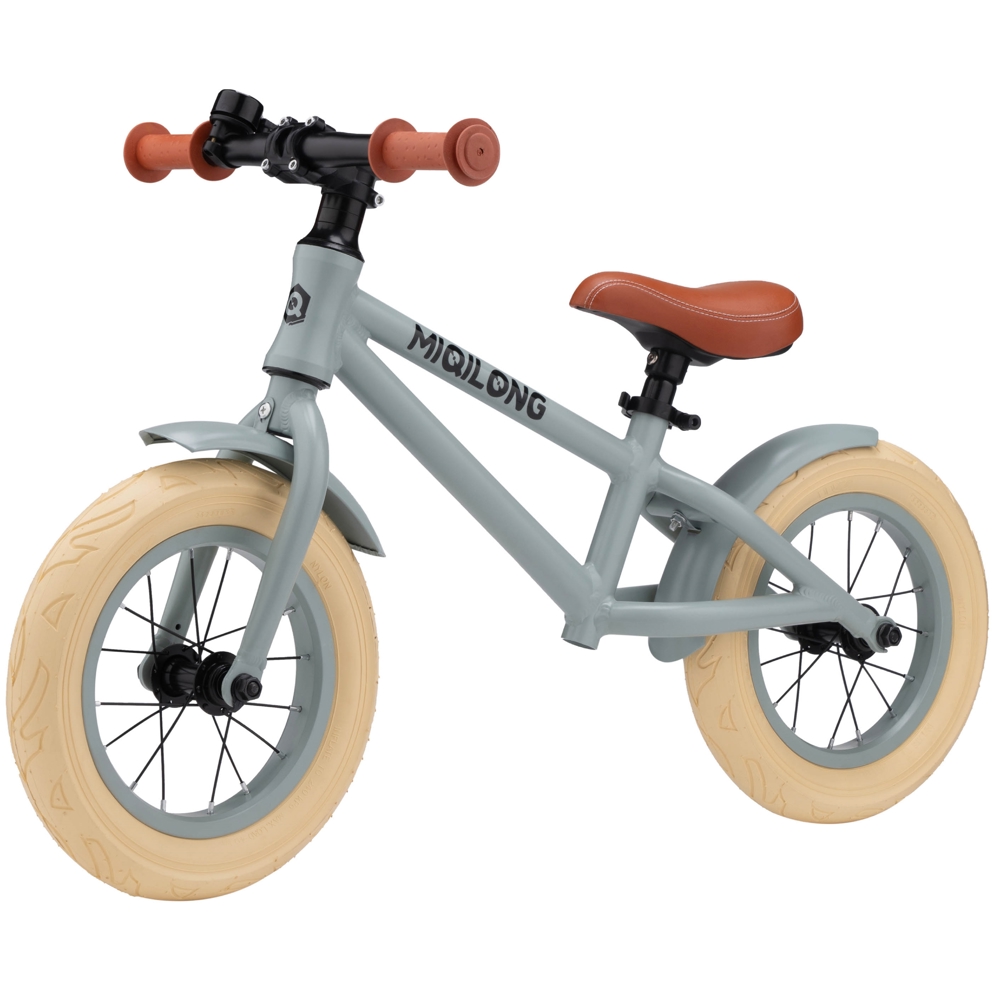საბავშვო ბალანს ველოსიპედი Miqilong ZCY-RVA12-OLIVE, 12", Children's Balance Bicycle, Olive