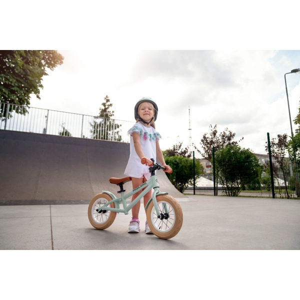 Children's Balance Bicycle Miqilong ZCY-RVA12-OLIVE, 12", Olive