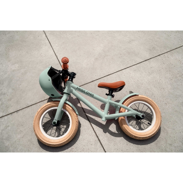 Children's Balance Bicycle Miqilong ZCY-RVA12-OLIVE, 12", Olive