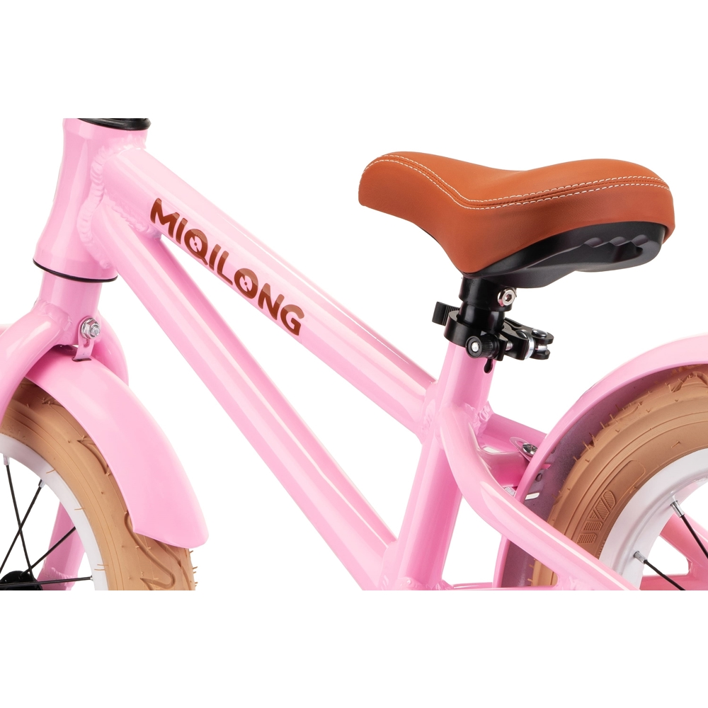 Children's Balance Bicycle Miqilong ZCY-RVA12-PINK, 12", Pink