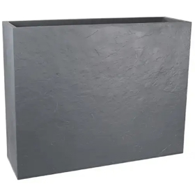 Flower Pot EDA Plastiques LOFT XL VOLCANIA, 63L, Grey