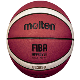კალათბურთის ბურთი Molten 634MOB6G3850 B6G3850, Size 6, Basketball Ball, Brown