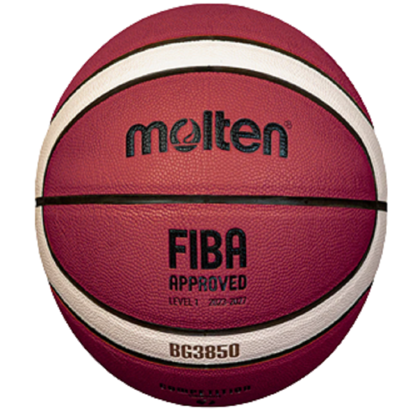 კალათბურთის ბურთი Molten 634MOB6G3850 B6G3850, Size 6, Basketball Ball, Brown