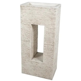 Flower Pot Mega Collections Utah Partition Window Desert, 117.5L, Beige