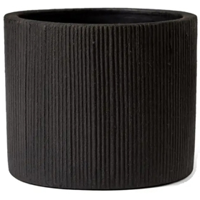 ყვავილის ქოთანი Domino THE TOP OF BERLIN PLANTER 36/38 FA, 40.8L, Flower Pot, Black