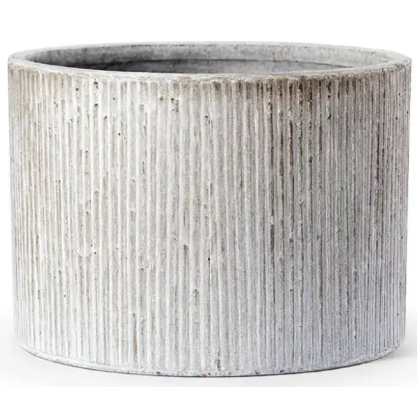 ყვავილის ქოთანი Domino THE TOP OF BERLIN PLANTER 36/38 FWW, 40.8L, Flower Pot, White