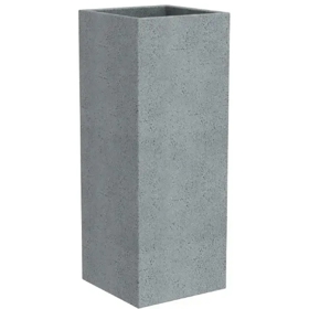 ყვავილის ქოთანი Scheurich 70/240 C-CUBE HIGH, Flower Pot, Grey