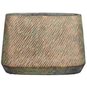 ყვავილის ქოთანი Domino Camino pot oval d. brown, Flower Pot, Brown