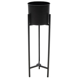 Flower Pot Mega Collection Eton High Legs, 34L, Black