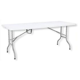 Folding Table OEM NIC-180FH-A, White