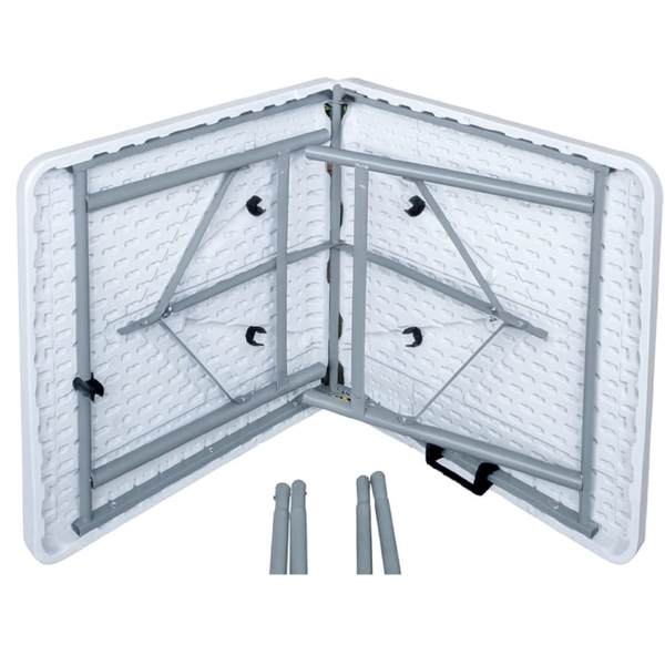 Folding Table OEM NIC-122FH-B, White