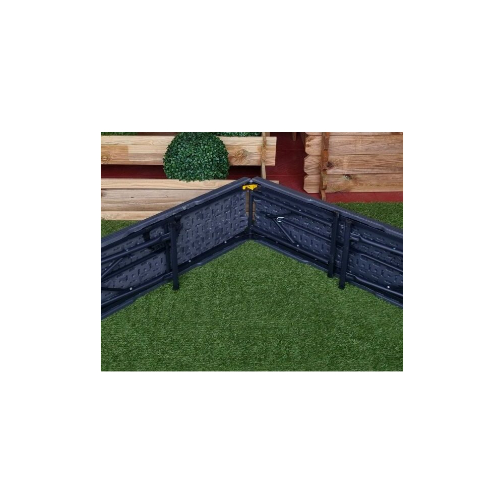 დასაკეცი სკამი OEM NIC-B183FH-RA, Folding Bench, Black