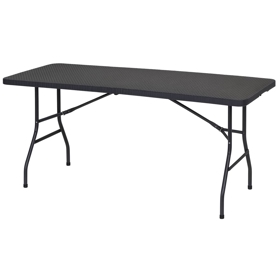 Folding Table OEM NIC-180FH-RA, Black