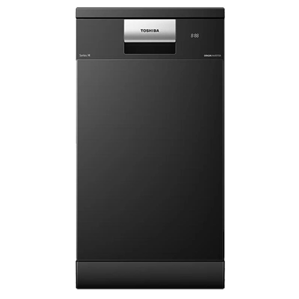 ჭურჭლის სარეცხი მანქანა Toshiba DW-10F4(B)-CIS, A, 44Dba, Dishwasher, Black