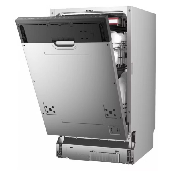 ჩასაშენებელი ჭურჭლის სარეცხი მანქანა Toshiba DW-10B3(B)-CIS, A, 44dB, Built-in Dishwasher, Silver