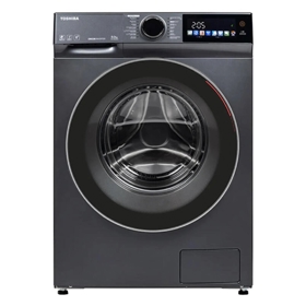 Washing Machine Toshiba TW-BN90C4UZ(MK), 8Kg, 1400Rpm, A, 75dB, Grey