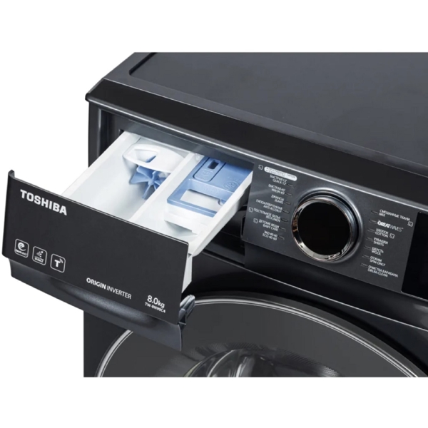 Washing Machine Toshiba TW-BN90C4UZ(MK), 8Kg, 1400Rpm, A, 75dB, Grey
