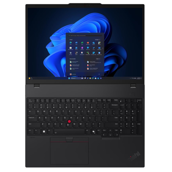 Notebook Lenovo 21QE0064FX ThinkPad T16 Gen 4, 16", Ultra 7-255U, 32GB, 1TB SSD, Integrated, Black