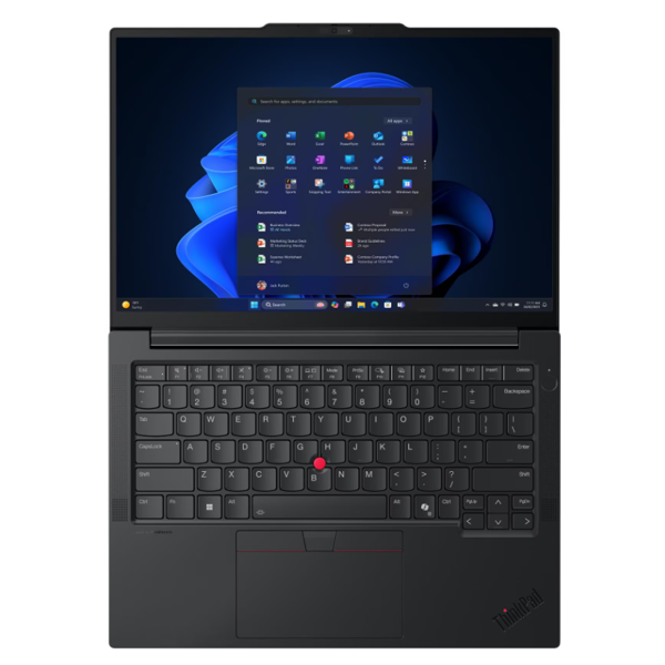 Notebook Lenovo 21T9001TGX ThinkPad E14 Gen 7, 14", Core 5-210H, 16GB, 512GB SSD, Integrated, W11P, Black