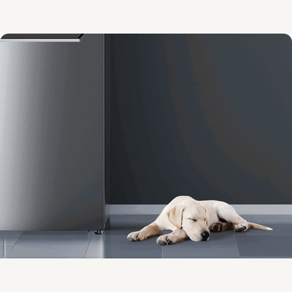 მაცივარი Tesla RC3200FHXE, 293L, E, 40Db, No Frost, Refrigerator, Dark Gray
